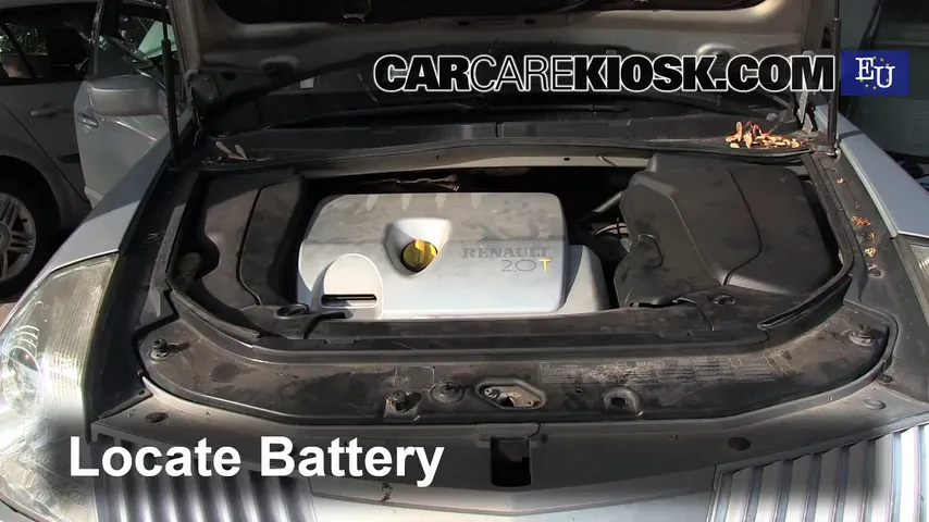 2002 Renault Vel Satis 2.0T 2.0L 4 Cyl. Turbo Battery